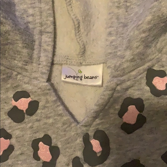 Girl’s Leopard Print Hoodie - Picture 2 of 3